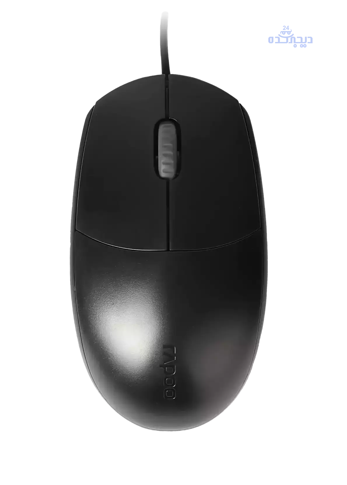 Rapoo N100 Black Wired Mouse